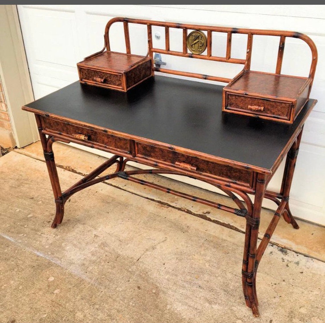 Ernest Hemingway British Colonial Style Writing Desk Etsy