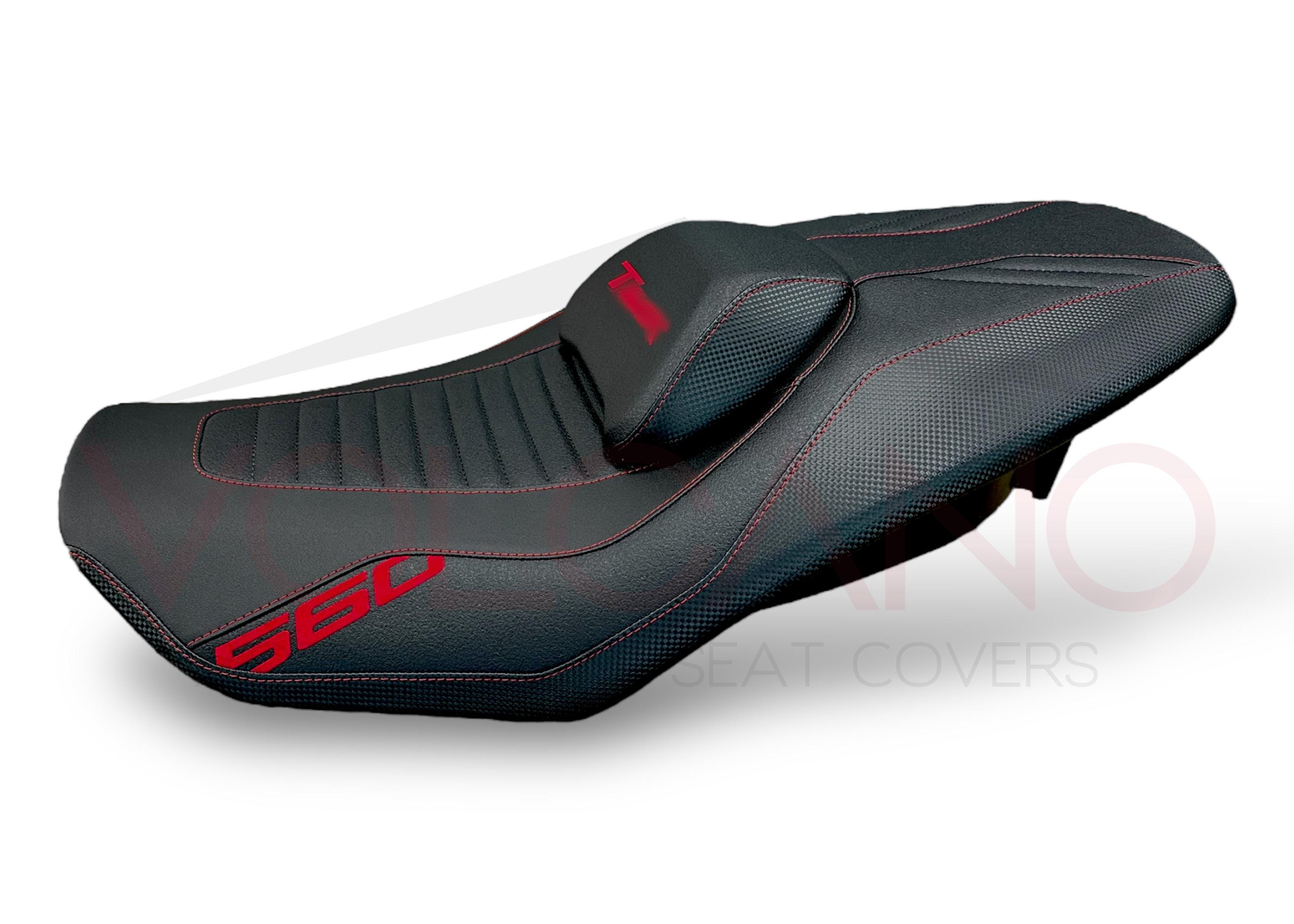 Housse De Selle Spécifique Pour Yamaha T-MAX 560 (2017-2021) - Réf YT5M3-6BL-2, Neuf