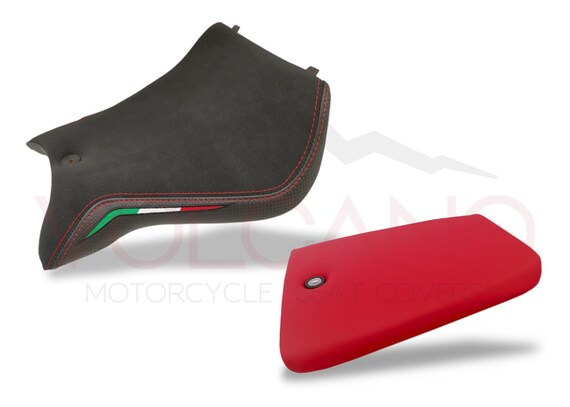 Housse De Siège Passager Pour Cagiva Mito 1/2 8P 125 - Simili Cuir Noir - Neuf (Motorize)