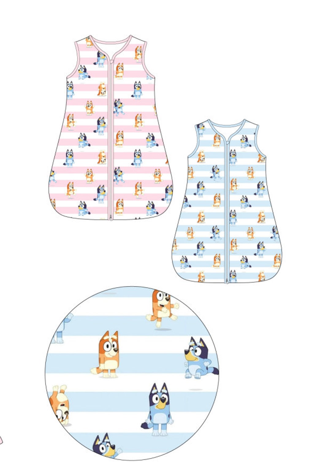 Beddie Bye Sleep Sack - Cuddle Up Cutie (Buckhead Blue) with Buckhead Blue