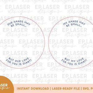 Segno di impronta a mano SVG / File laser per la festa della mamma, File per la festa della mamma Glowforge, File laser della mamma, SVG per la festa della mamma, Segno per la festa della mamma immagine 2