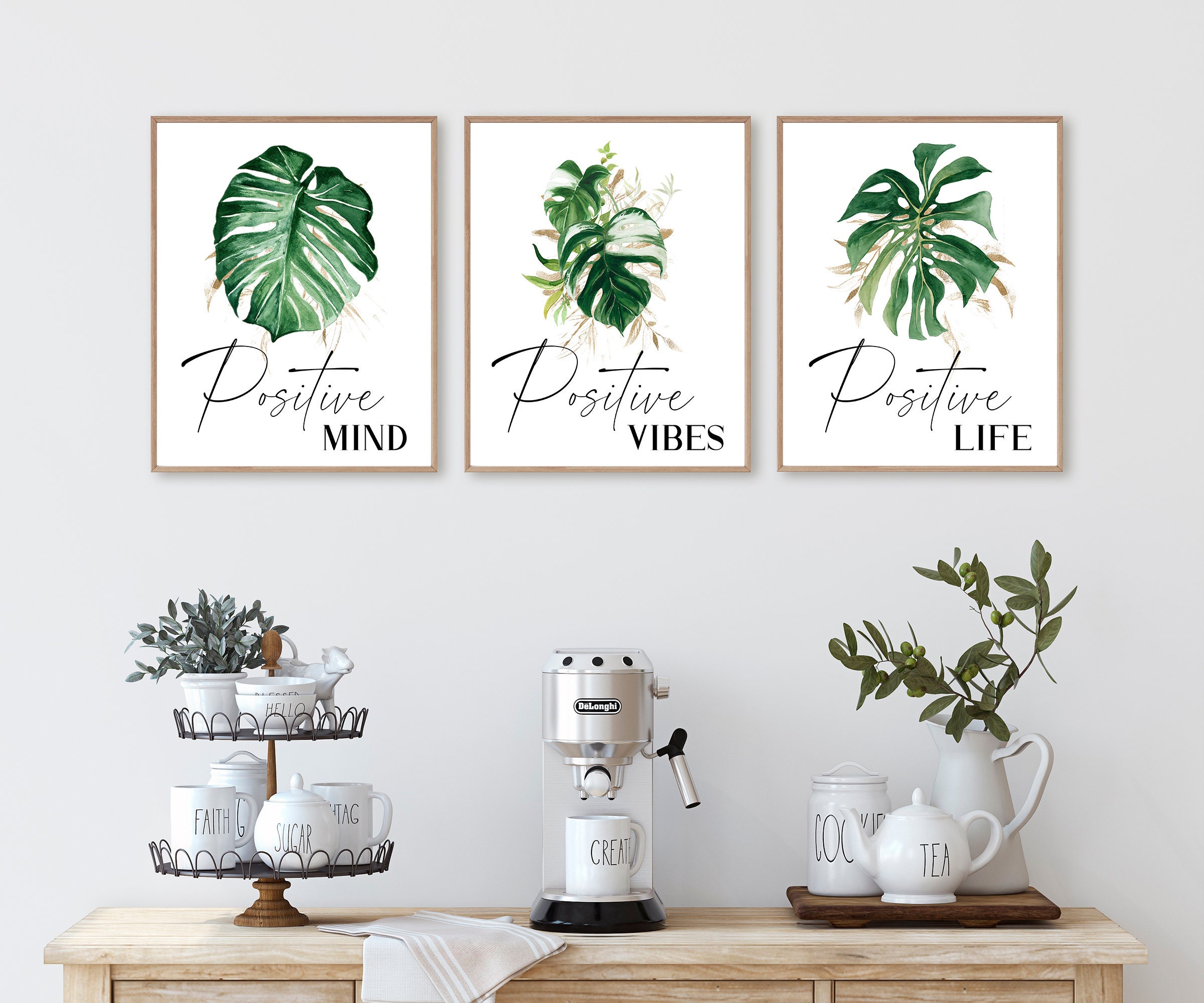 Positive Wall Art Inspirational Wall Decor Office Wall | Etsy