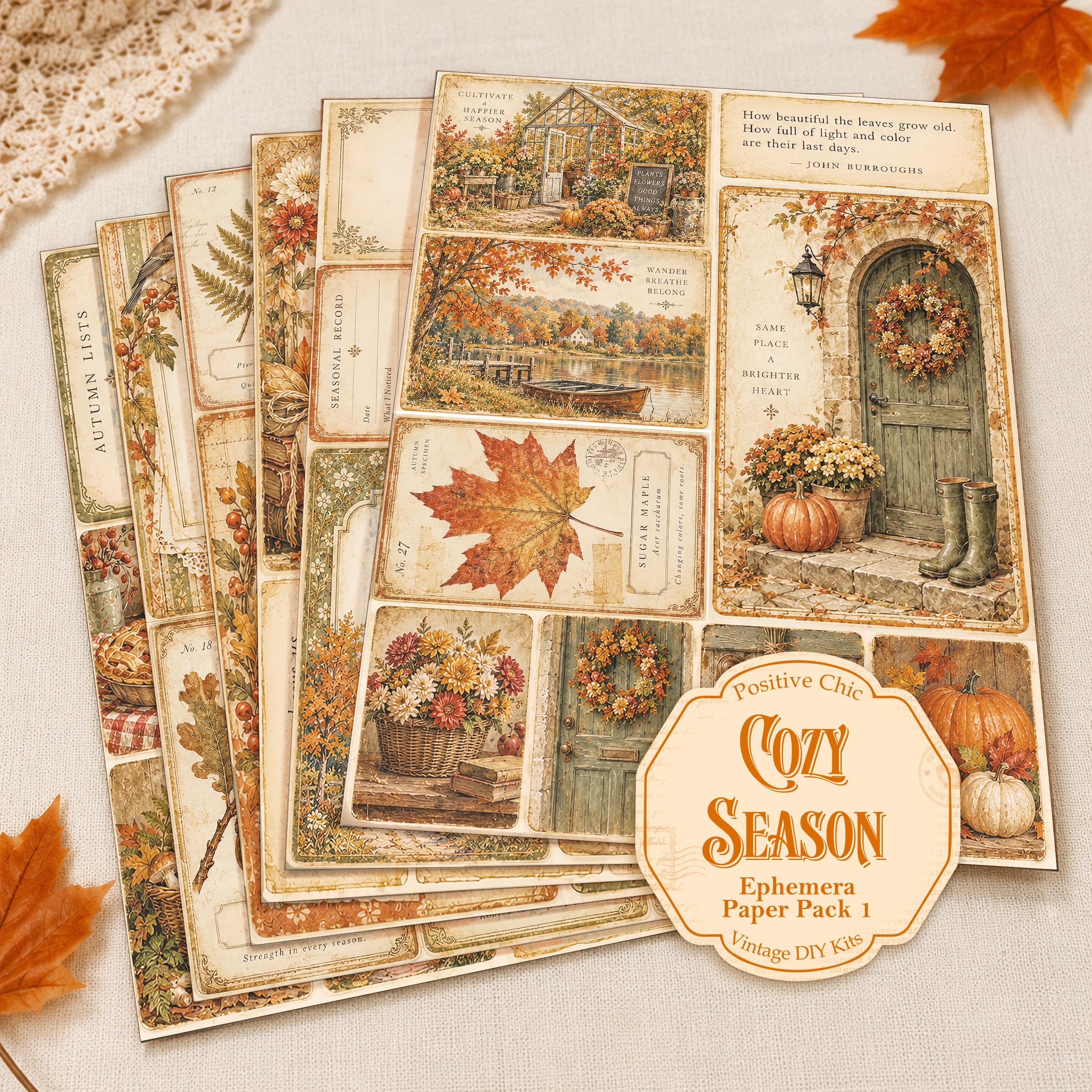 Autumn Junk Journal - Etsy