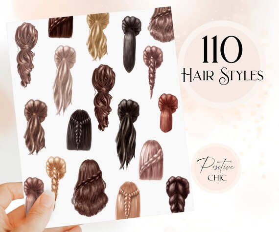 Hair Clipart Custom Female Hairstyles Girls Hairstyle Clipart - Etsy Hair Clipart Custom Female Hairstyles Girls Hairstyle Clipart - Etsy