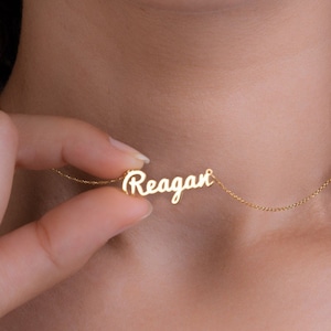 Sterling Silver Name Necklace, Custom Jewelry