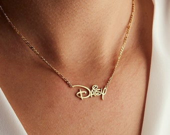 Personalized Silver Name Necklace - Gift for Daughter