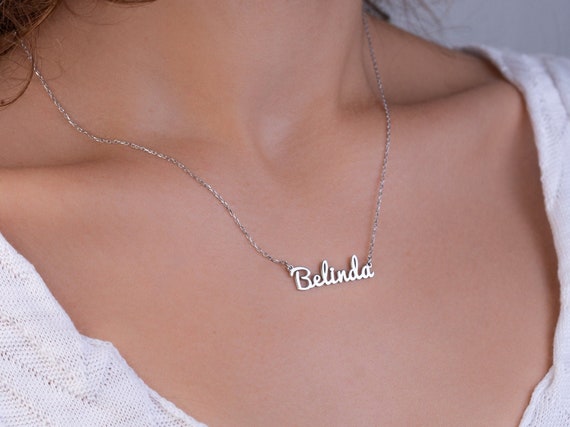 Multiple Name Necklace in Silver - Birthday Gift for Mom - Custom Necklace - Necklace for Mom - Personalized Necklaces - Valentines Day Gift for Wife