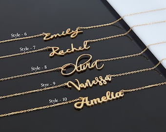 Personalized Name Necklaces - Silver Name Necklace - Gold Mama Necklace - Custom Name Necklace - Name Necklace - Gift for Her - Mothers Gift