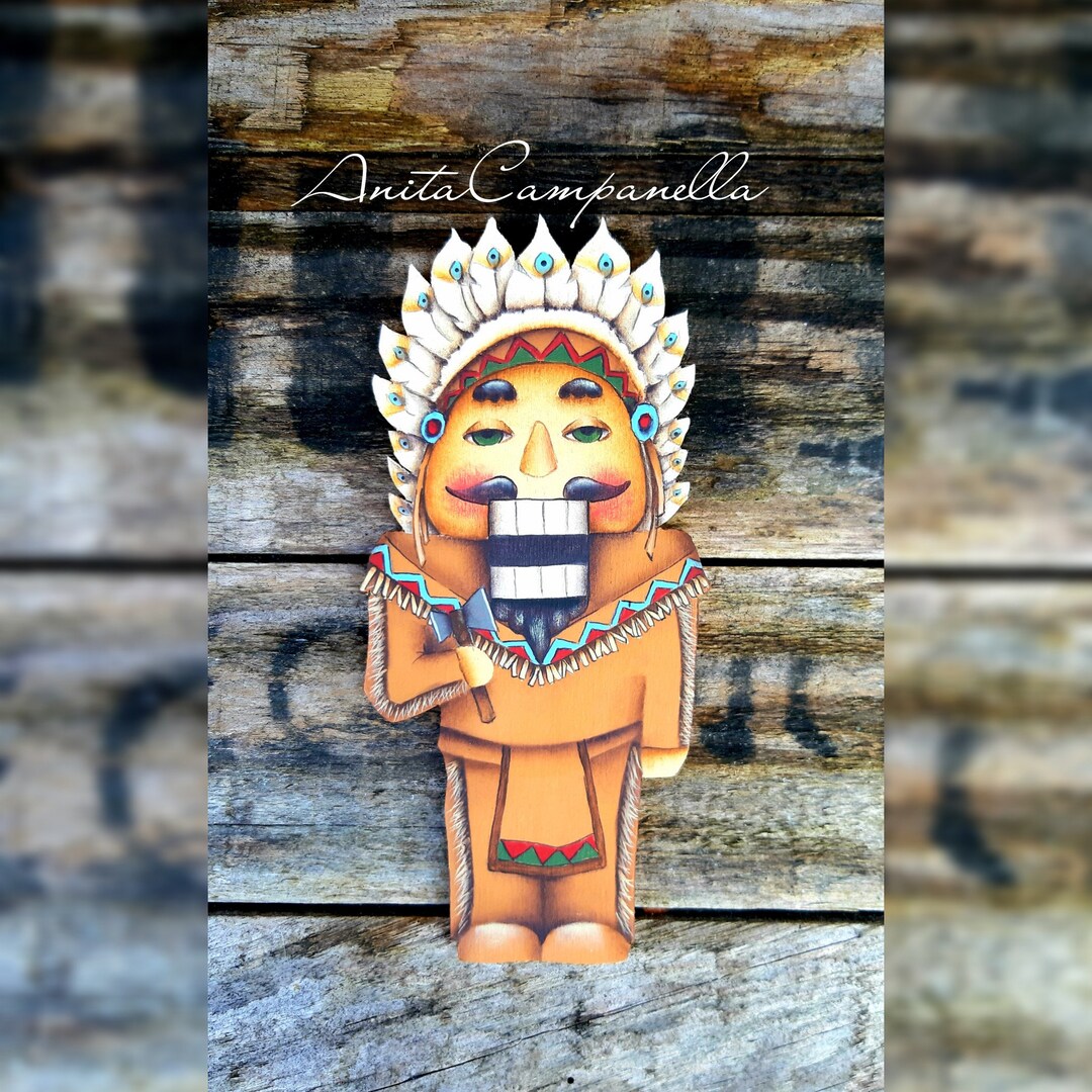 Indian Nutcracker epattern by Anita Campanella Etsy