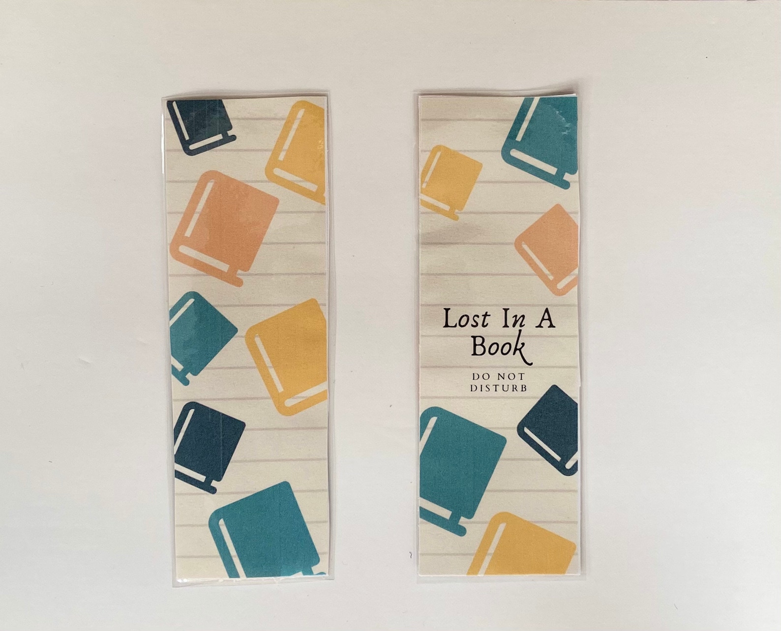 A Reading Themed Bookmark Etsy