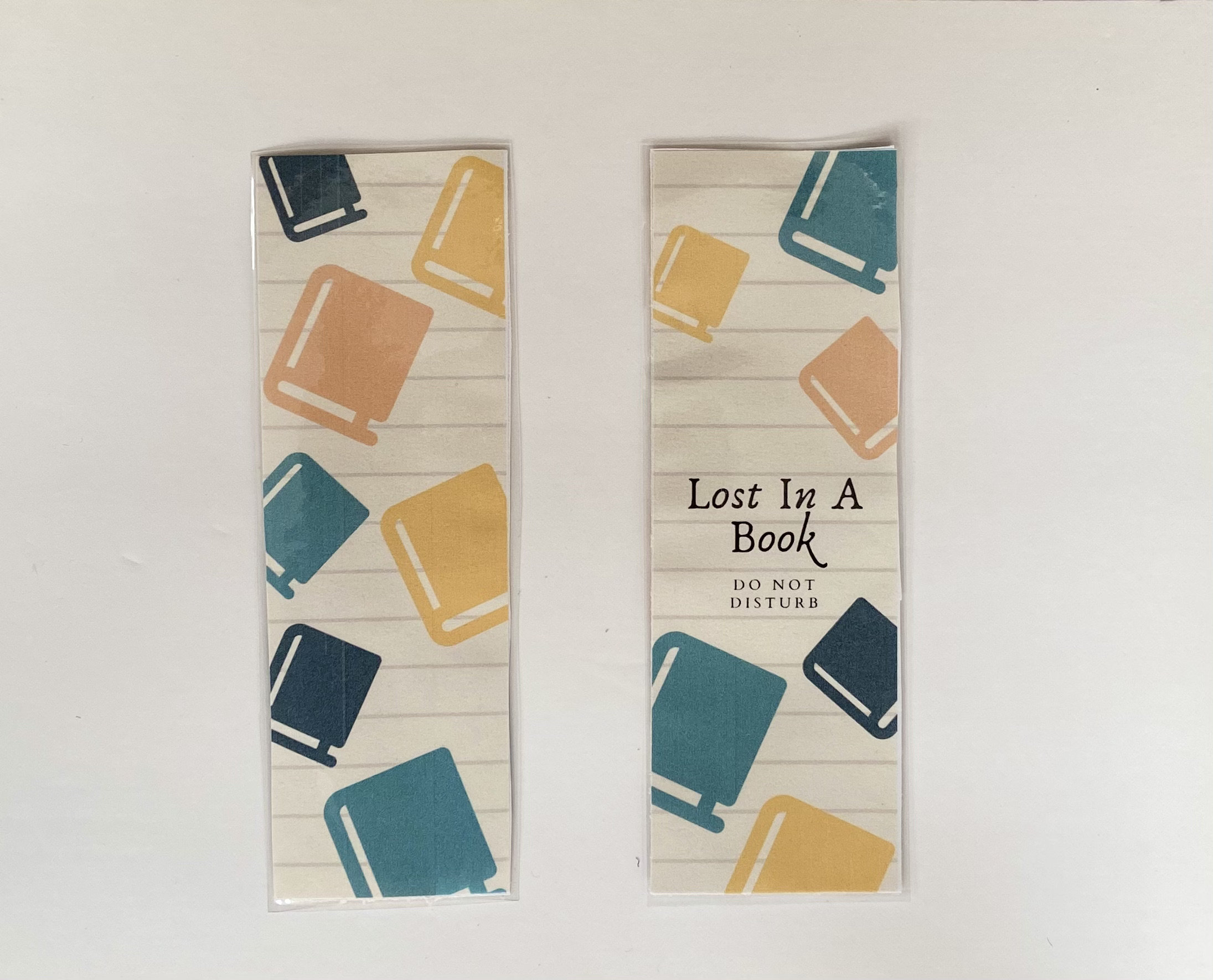 A Reading Themed Bookmark Etsy