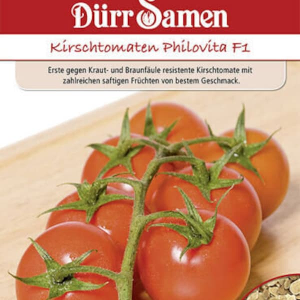 Kirsch-Tomaten Philovita F1 Samen von Dürr Samen