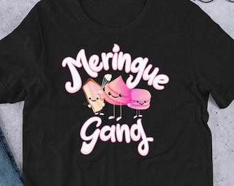 Camicia gang meringa / Simpatico regalo per panettieri e buongustai / T-shirt unisex a maniche corte