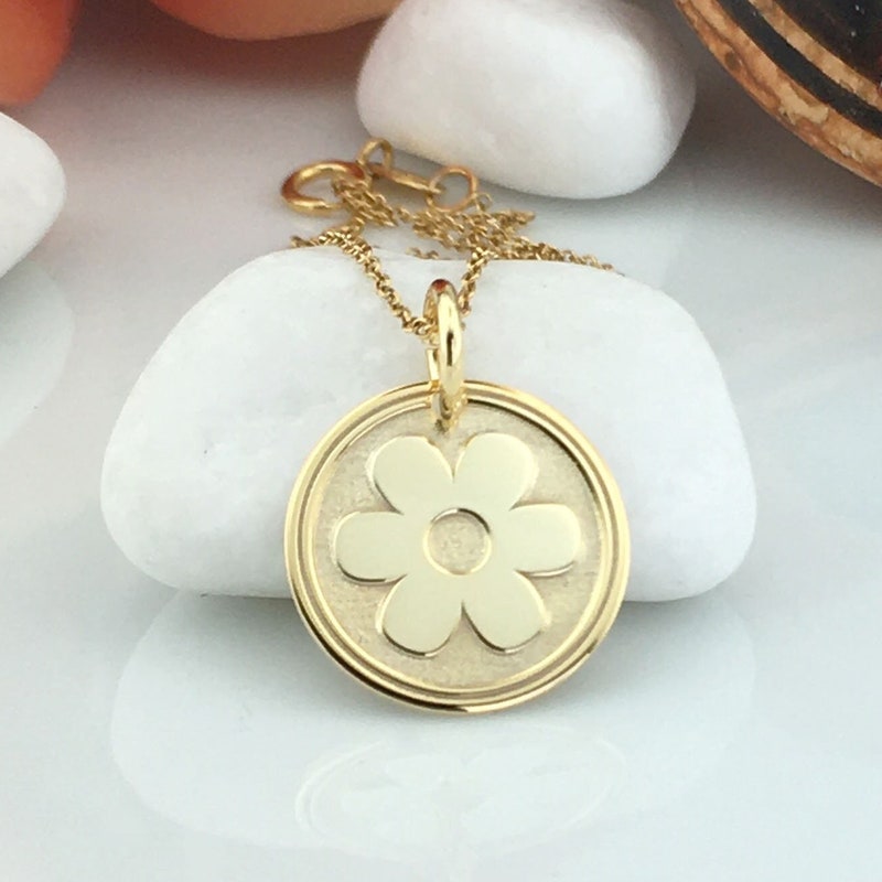 Stainless Steel Pendant Daisy main image 0