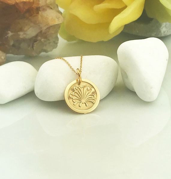 Honeysuckle necklace on sale