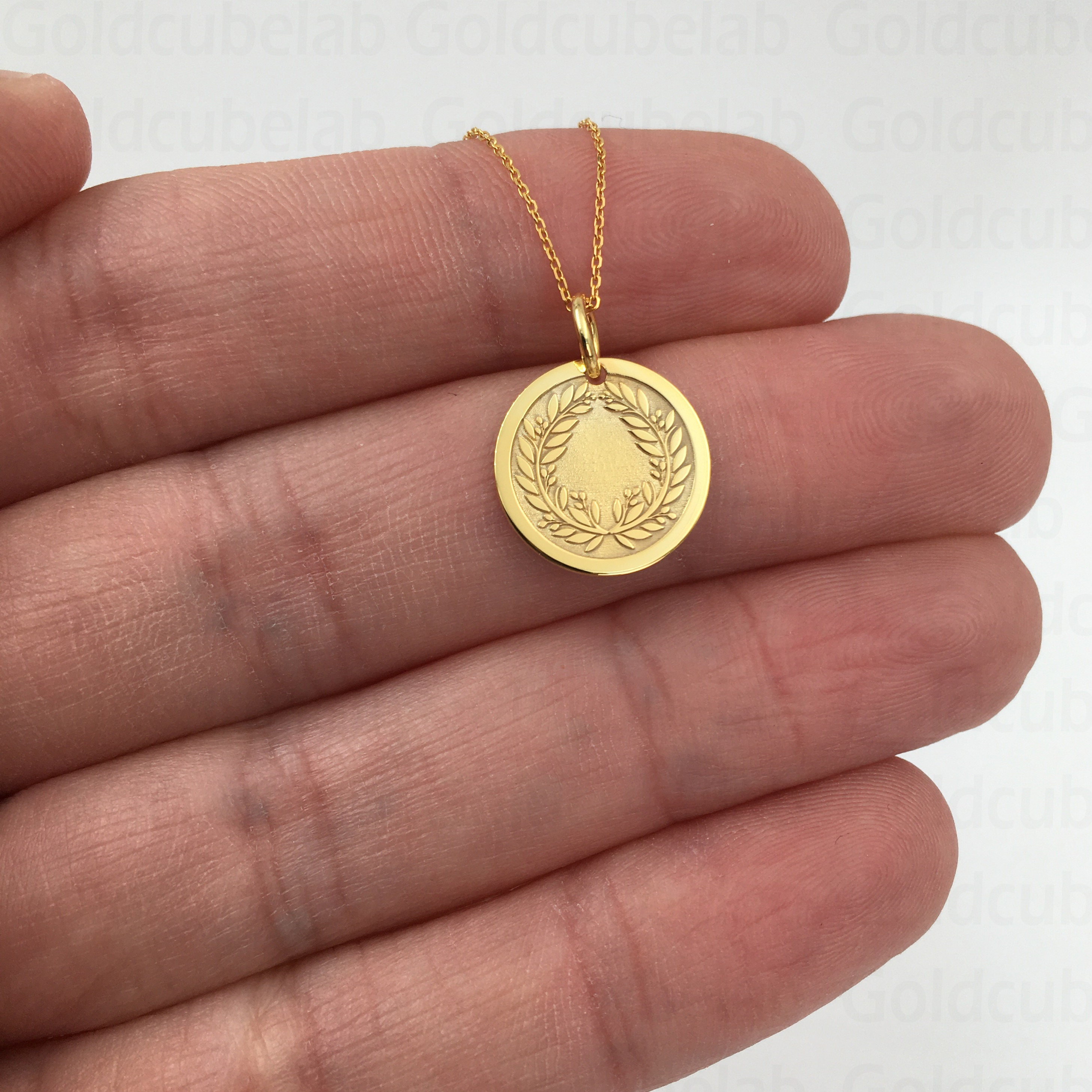 Real 14k Solid Gold Laurel Wreath Necklace, Personalized Laurel Wreath Pendant, Crown Symbol, Glory Jewelry, Ancient Roman and Greek Symbol - Etsy Real 14k Solid Gold Laurel Wreath Necklace, Personalized Laurel Wreath Pendant, Crown Symbol, Glory Jewelry, Ancient Roman and Greek Symbol - Etsy