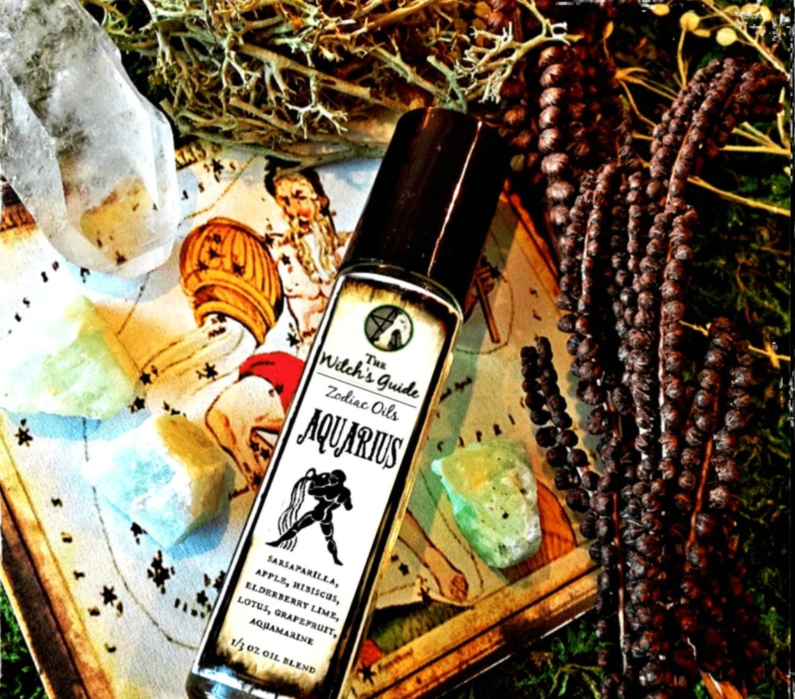 Gemini zodiac oil May 22 June 21 Essential Oils floral Etsy