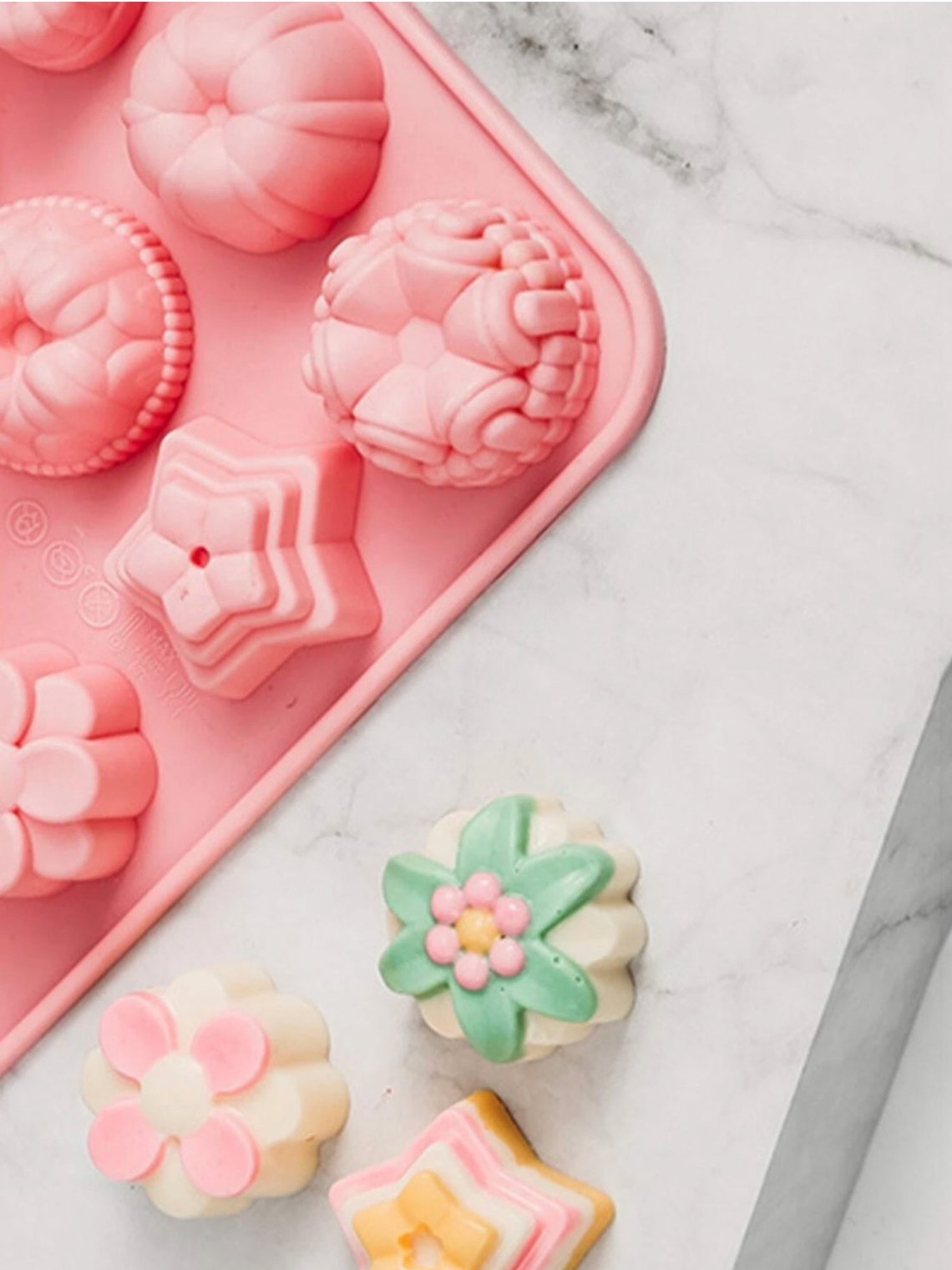 Silicone baking mold various shapes flexible molds Etsy