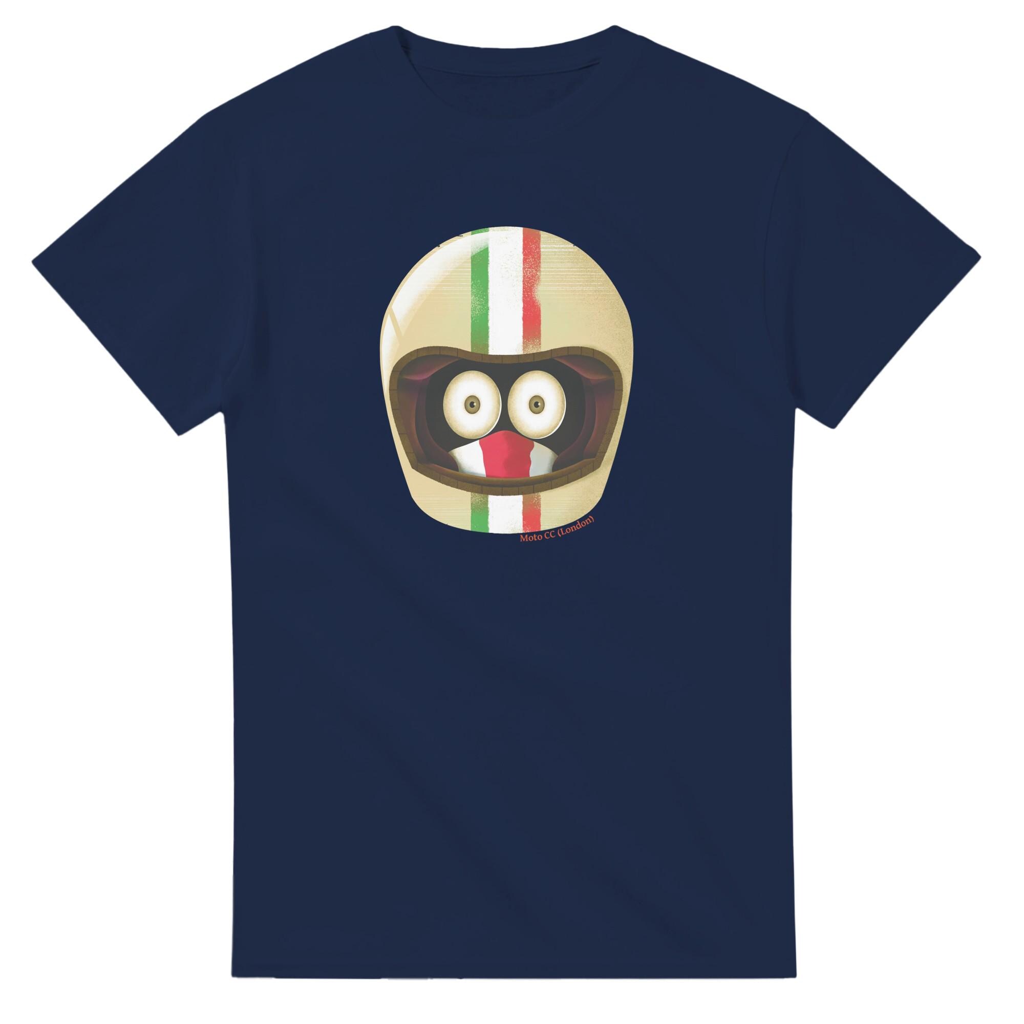 Humorous Biker Shirt - - Red/White/Green colour scheme - worldwide delivery