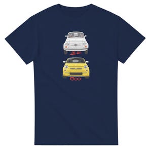 Fiat 500 Tribute T-Shirt – Unique Design for Car Lovers & Fans of Classic Italian Cars