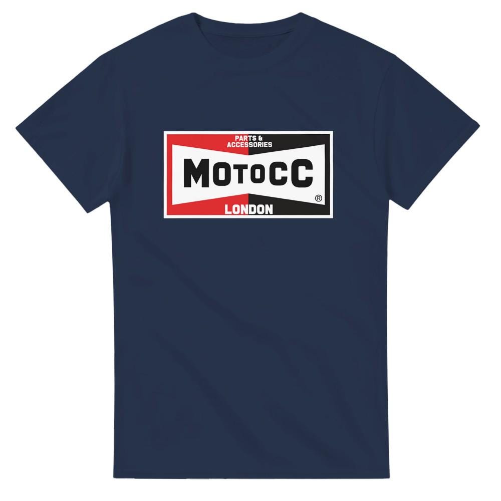 Moto CC London T-Shirt - Motorcycle Enthusiast Gift
