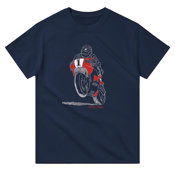 Marlboro　YAMAHA Tシャツ Motogp Legends T-shirt - Wayne Rainey - Marlboro Yamaha