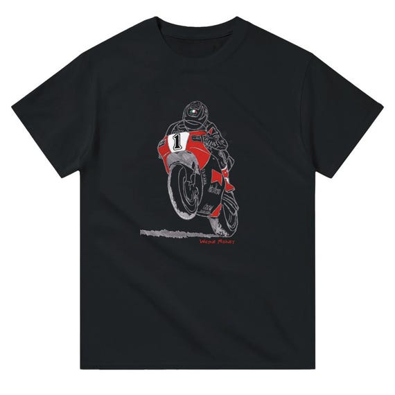 Motogp Legends T-shirt - Wayne Rainey - Marlboro Yamaha