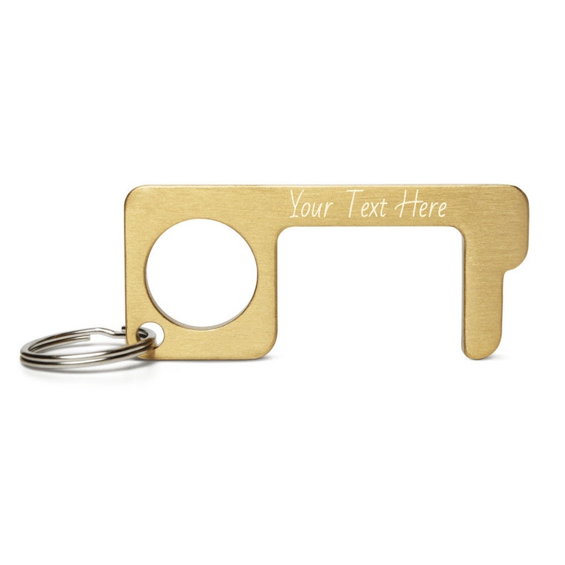Custom Engraved Brass Touch Tool