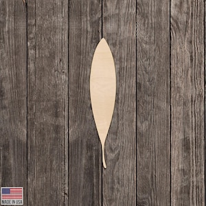 Olive leaf Cutout – Unfinished Floral Craft Shape with Elegant Petal Design | DIY Decor for Signs, Wreaths, Painting, Gifts & Wall Art