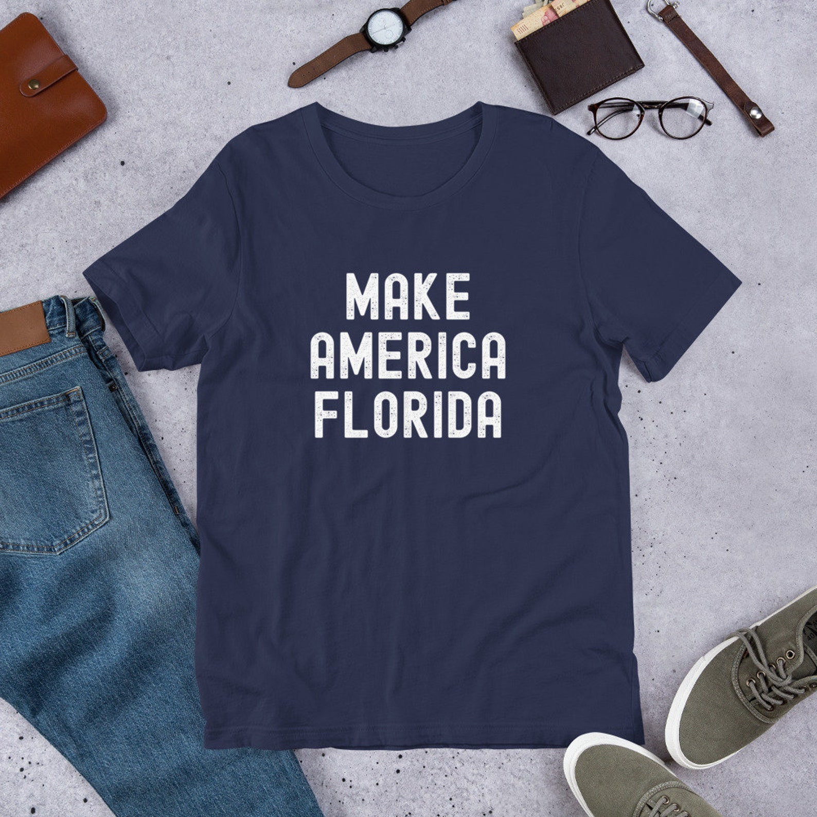 Make America Florida T-Shirt is Great for Men or Women to show | Etsy