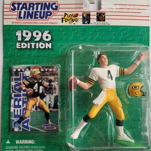 Starting Lineup Sports Superstar Collectibles 1996 Edition Brett Favre