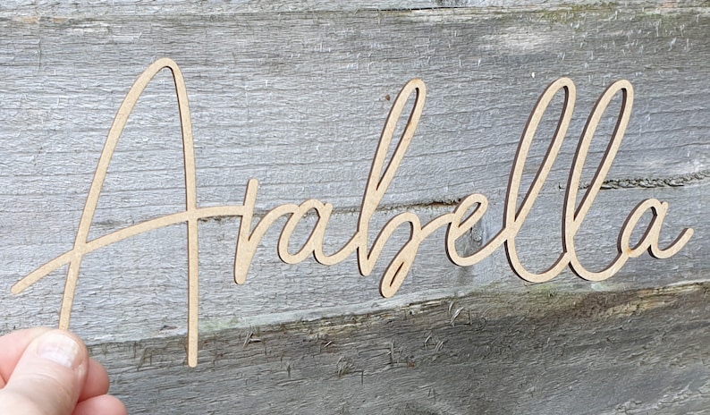 Wooden Name Sign: Personalised Room Door Decor - Etsy UK