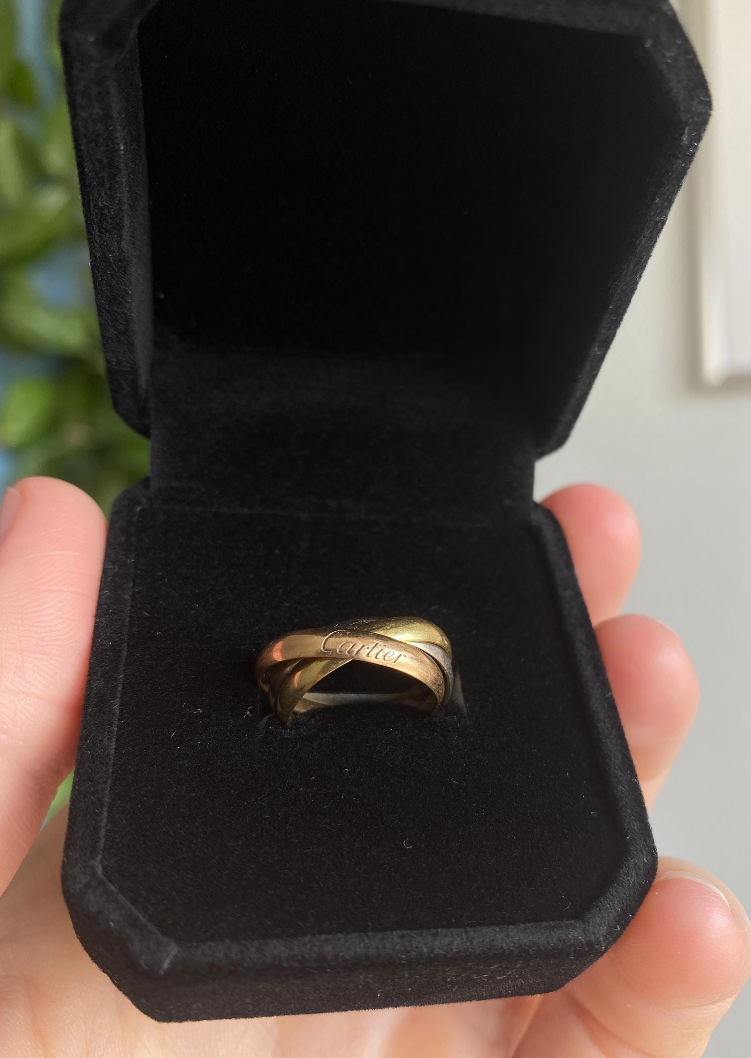 アクセサリー vintage trinity ring dead stock g13959a.jpg