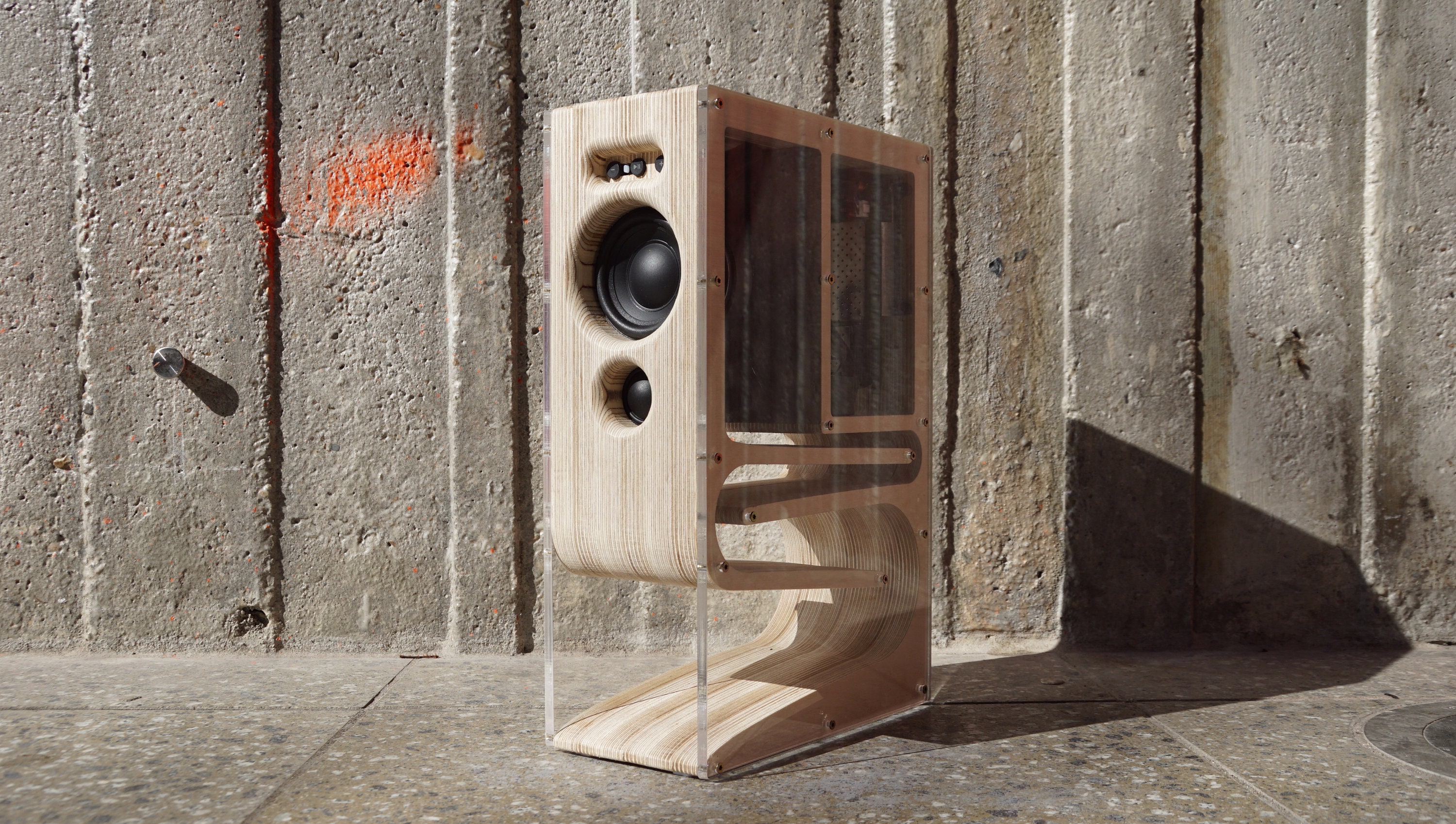 Sonos speaker rebuilt in wooden design Etsy