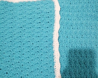 Afghan Couverture Crochet Etsy