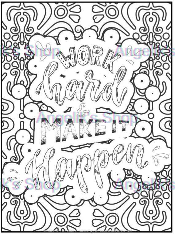 10+ Sayings To Color