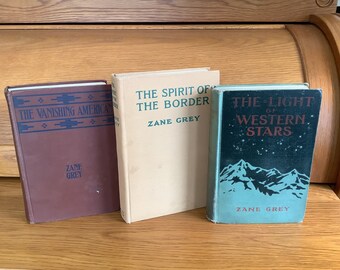 Schoenen Herenschoenen Laarzen Cowboy & Westernlaarzen Six Western Books By Zane Grey 1926 to 1955 