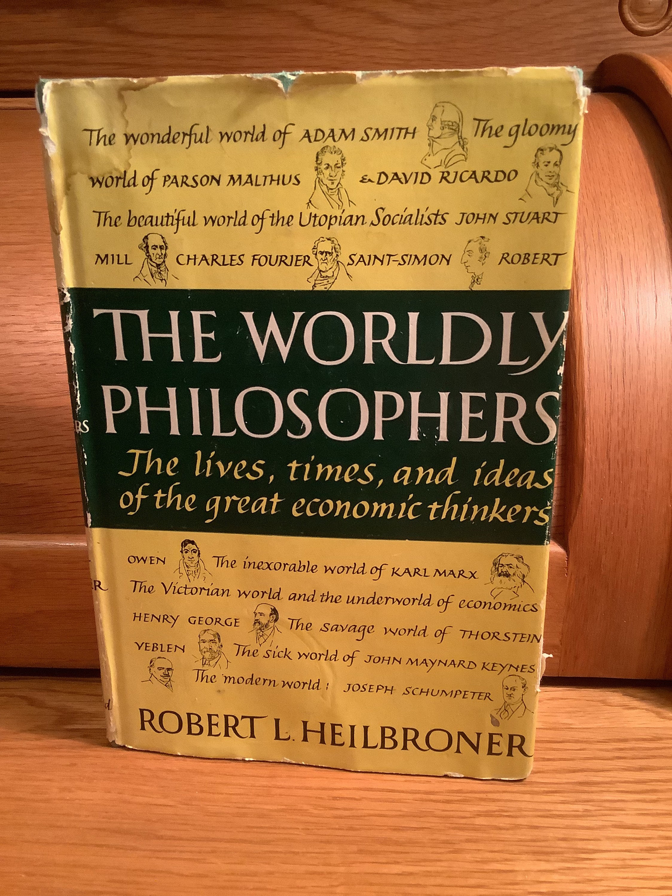 First　Heilbroner　Philosophers　The　Canada　Worldly　Robert　1953　Etsy