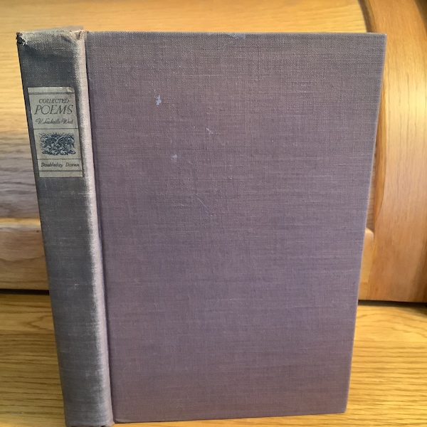 Vita Sackville-West - Collected Poems - 1934 - Vintage Poetry Book - Scarce Book - Doubleday, Doran & Company