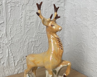 vintage porcelain figurine Deer. collectible figurine