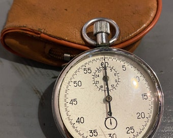 ヴィンテージ AGAT 機械式ストップウォッチ、ソ連製スポーツ用品、1980