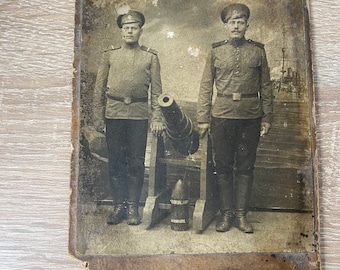 old photo.antique photography. Photo of a soldier. Russian Empire