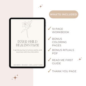 Inner Child Healing Journal: Printable Reparenting Guide (PDF Download)
