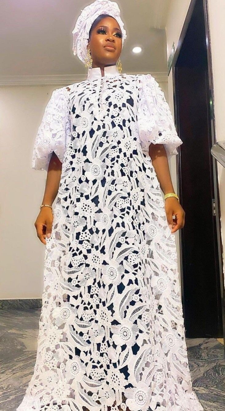 African Lace Dress - Etsy