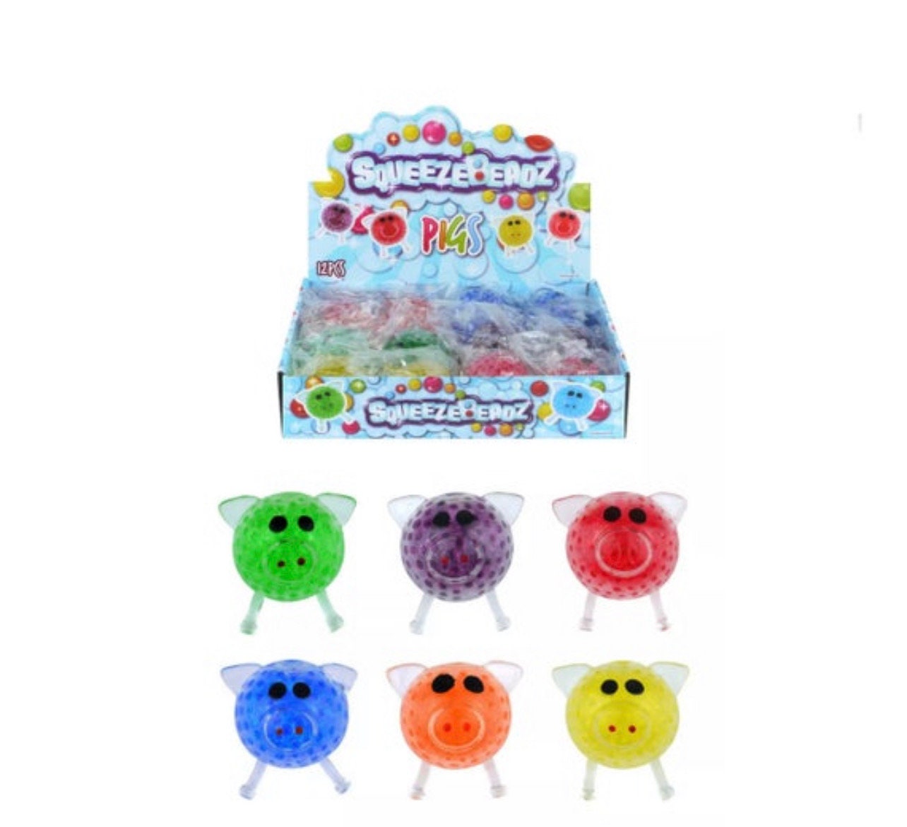 Orbeez Pig Stress Ball Fidget Toy Etsy