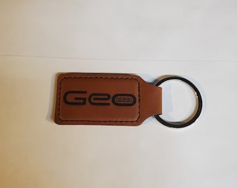 Personalized GEO Keychain