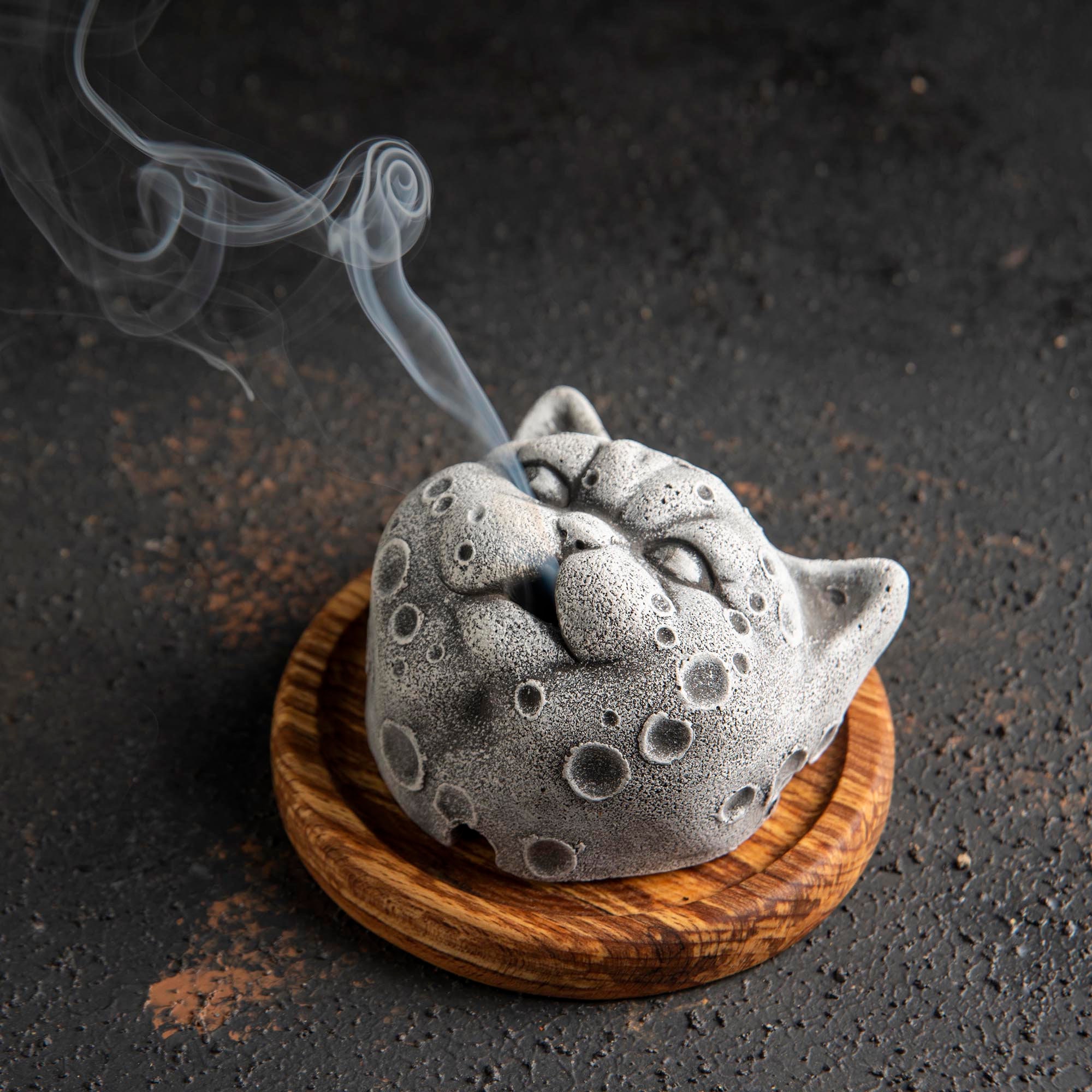 Butterfly Eye Luck Handmade Clay Ashtray Incense Holder Incense Burner for  Stick Jewelry Plate, Home Decoration 