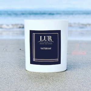 Vatersay Candle - Plum & Pomegranate Luxury Scottish Soy Wax Candle/ Gifts from Scotland/ Gifts for Her/Hebrides/Perfect Gift/Organic Candle