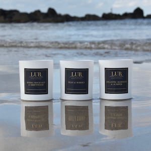 Winter Candle Trio Collection - Luxury Scottish Soy Wax Candles/ Gifts Scotland/ Gifts for Her/Winter Candles/ Birthday Gifts/Home Gifts