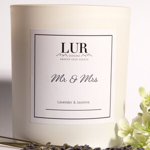 Mr & Mrs Luxury Candle